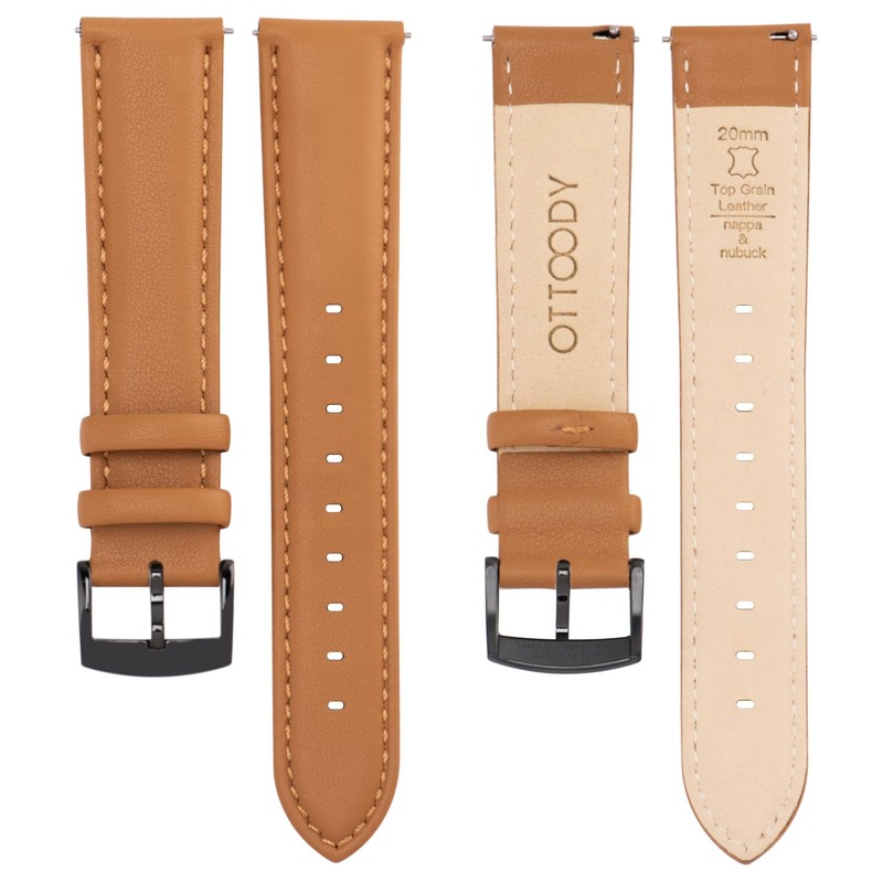[OTTOODY] Genuine Leather Watch Band, Watch Strap 22mm, 21mm, 20mm,