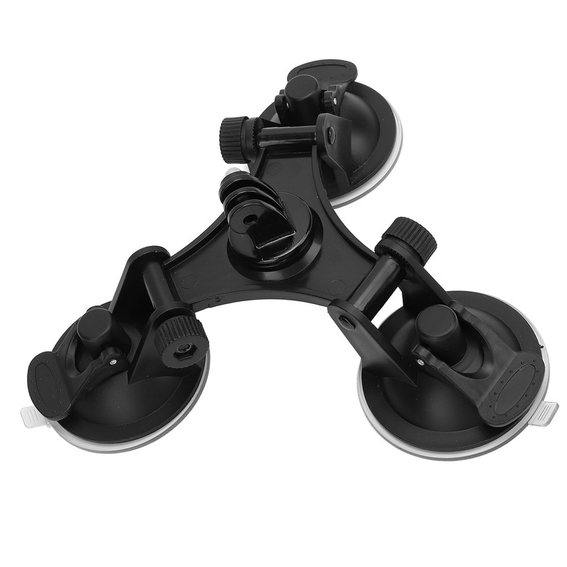 Mini Suction Cup Mount, Triangular Satellite Suction Cup Mount, Weatherproof