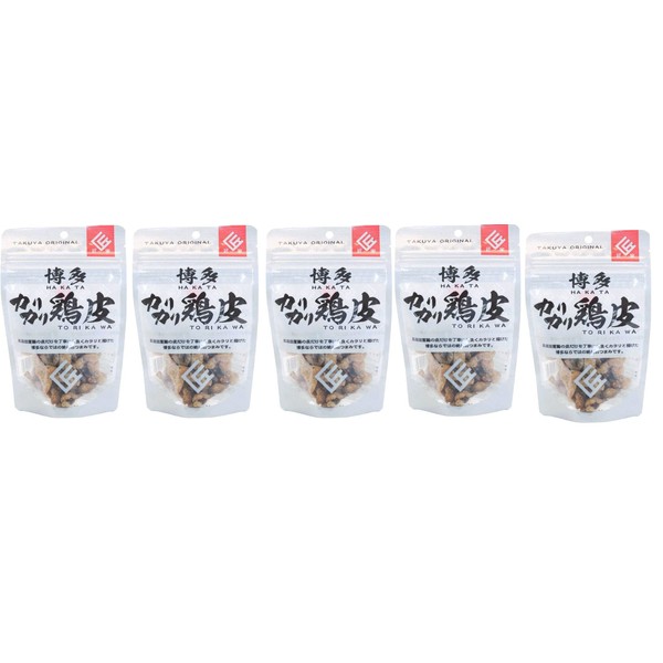 Takumiya Hakata Crispy Chicken Skin, 1.8 oz (50 g) x