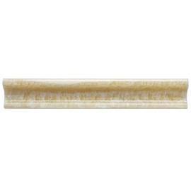 Honey Onyx Polished Premium Crown Chair Rail Moulding
