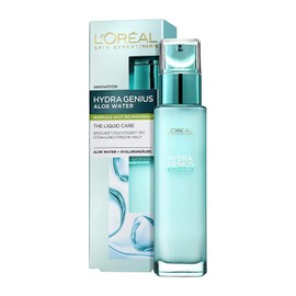 L'Oréal Paris Hydra Genius Moisturising Cream with Hyaluron and Aloe Water for Normal to Combination Skin Pack of 70 x 70 ml