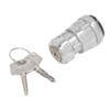 Universal Key Ignition Switch Stainless Steel Cross 2 Gears Key