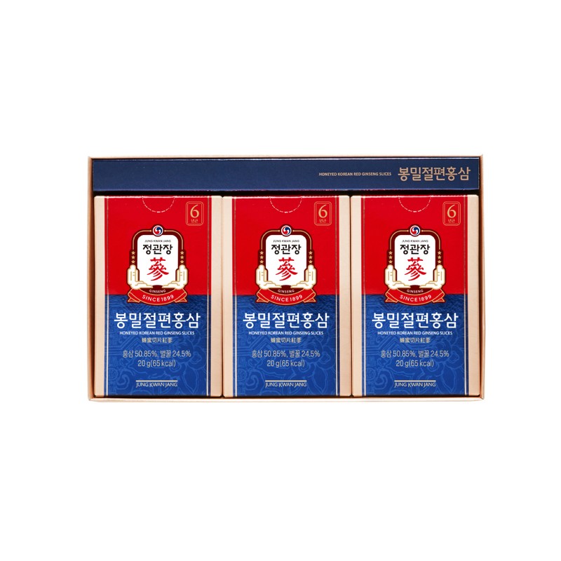 Jeonggwanjang CheongKwanJang Bongmil Sliced ​​Red Ginseng 20g 6 packs /