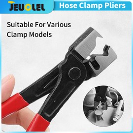JEUCLEL 4PCS Professional Electrical Disconnect Pliers for Cars‌, Automotive Electrical Connector Separator Tool, ‌Hose Clamp Pliers, Electrical Plug Pliers‌ & ‌Connector Removal Tool‌ Kit