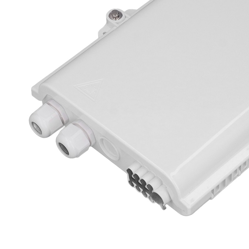 8 Core Fiber Distribution Box ABS Wall Mounted Fiber Optic
