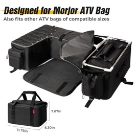 Morjor 10L ATV Cooler Bag, Leak Proof Design, Widely Use for Outdoor Activities
