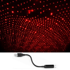 HAOBO USB Star Roof Lights, Portable Adjustable Romantic Interior Ceiling Light, Led Night Lamp Atmosphere Star Light Car Interior Accessories Universal for Cars Trucks Bedroom Party Decorations