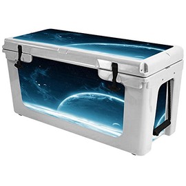 MightySkins (Cooler Not Included) Skin Compatible with RTIC 65 Cooler (2017 Model) - Outer Space | Protective, Durable, and Unique Vinyl Decal wrap Cover | Easy to Apply | Made in The USA