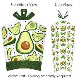 Big Dot of Happiness Hello Avocado - Table Decorations - Fiesta Party Fold and Flare Centerpieces - 10 Count