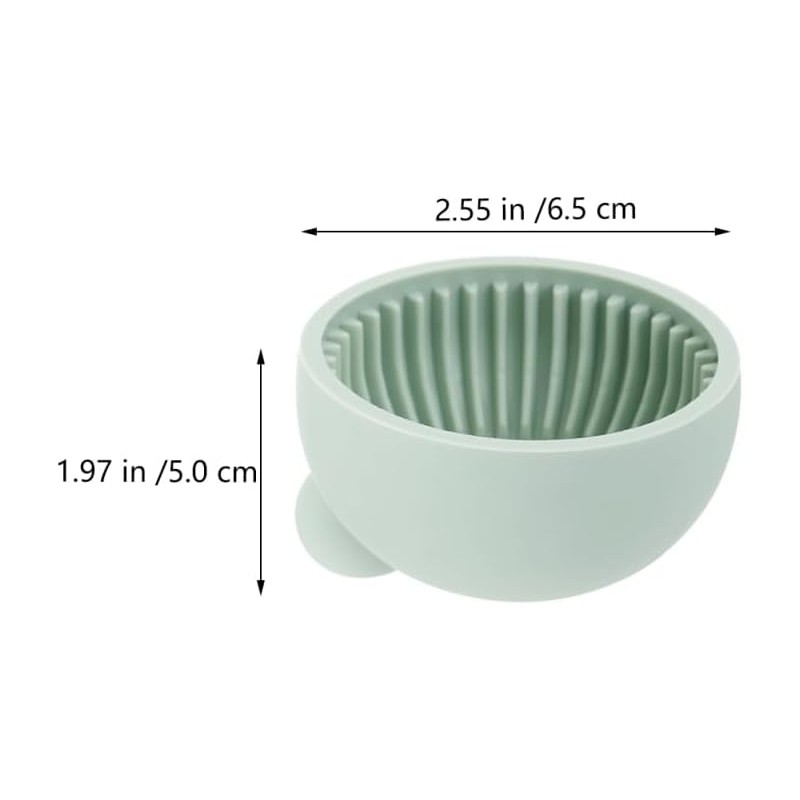 Recipiente de Silicona para Lavar Brochas de Maquillaje Portátil Diseño