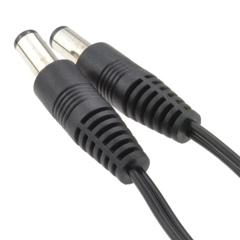 kenable 2.1mm x 5.5mm DC Connector Lead Male to Male