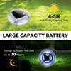 AGPTEK Solar Driveway Lights Outdoor 1 Pack, 2 Color Modes