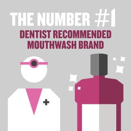 :Listerine Sensitivity Mouthwash, 24-HR Tooth Sensitivity Relief & Protection, Alcohol-Free Formula in Fresh Mint Flavor, 500 mL (Pack of 2)