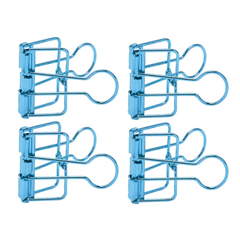 50Pcs Hollow Binder Clips Metal Paper Binder Clips for Documents