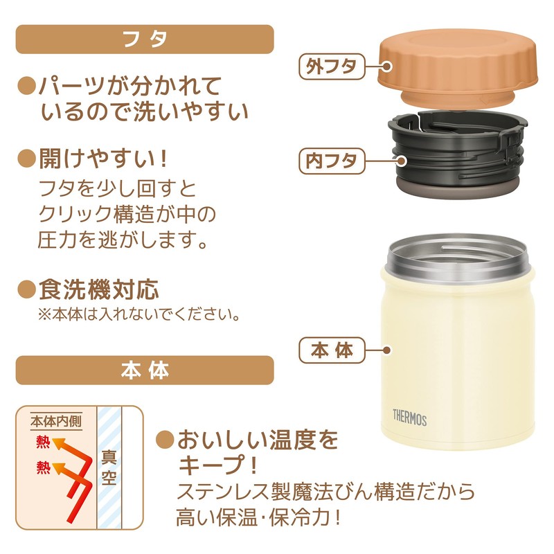 Thermos Vacuum Insulated Soup Jar, 10.1 fl oz (300 ml),