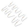 10pcs Preformed Earmold Hearing Aid Tubes Professional BTE Hearing Aid