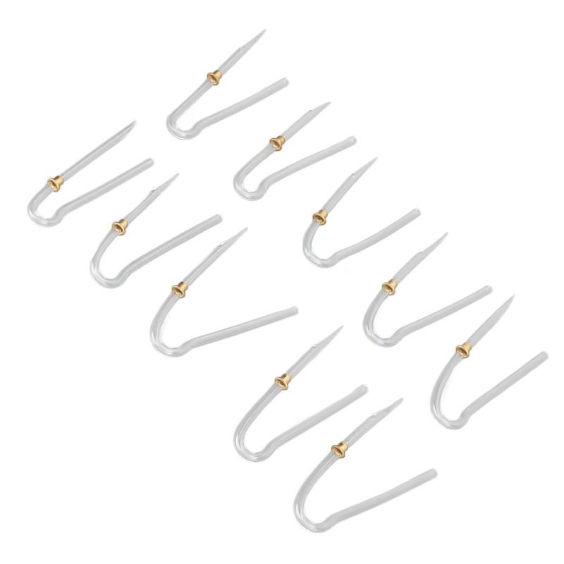 10pcs Preformed Earmold Hearing Aid Tubes Professional BTE Hearing Aid