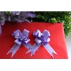 creative balloons Purple Pull Bows Set 30mm Present Basket Pull
