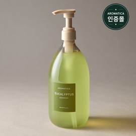 Aromatica [Large Size/Mildly Acidic/Cooling] Aromatica Life Eucalyptus Shampoo 1L (NE) / [대용량/약산성/쿨링] 아로마티카 라이프 유칼립투스 샴푸 1L (NE)