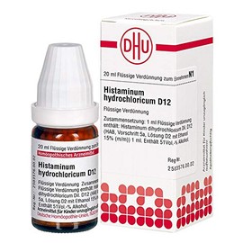DHU Histaminum Hydrochloricum D12 Dilution, 20 ml Solution