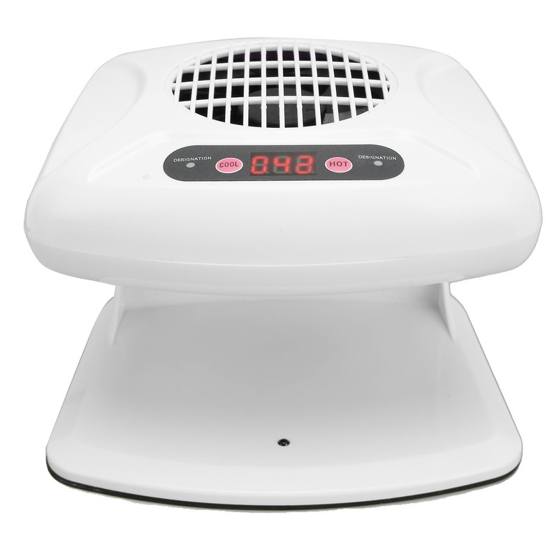 Single Hand Nail Air Dryer Warm Cool Wind Automatic Sensor