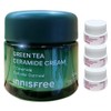 Innisfree Green Tea Ceramide Cream 50ml + Ceramide Cream 10ml 3pcs / 이니스프리 그린티 세라마이드 크림 50ml+세라마이드 크림10ml 3개