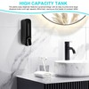 Pvczool Soap Dispenser Wall Mount, 350Ml Hand Liquid Shampoo Shower