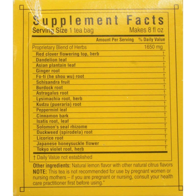 Triple Leaf Tea Triple Leaf Detox Tea - 20 bags