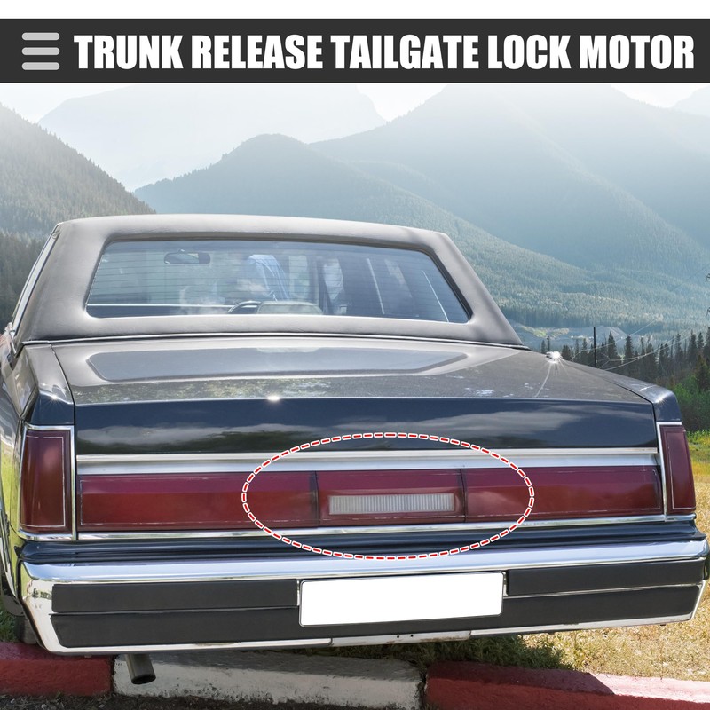 Motoforti Trunk Pull Down Motor, Rear Trunk Release Tailgate Lock