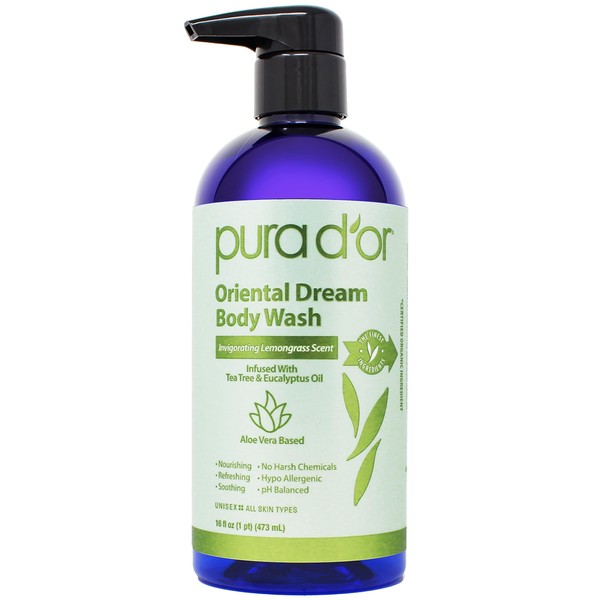 PURA D'OR PURA D'OR 16 Oz Oriental Dream Body Wash