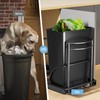 ANASTA Dual Pull Out Trash Can Under Cabinet 35 QT