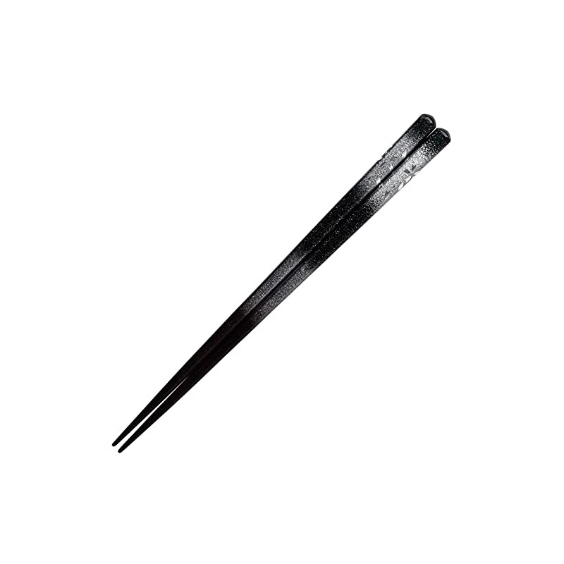 Wakasa Lacquer Chopsticks 264529 Tenmaru Snow Cherry Blossoms, Silver, Natural