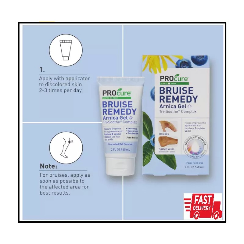 PROcure Bruise Remedy Gel with Arnica, Helps Improve the Appearance