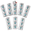 Navajo Turquoise Silver Lighter Case Cover Three Sterling Bear Paws