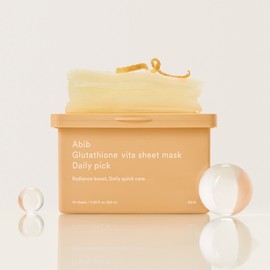Abib Pick & Quick Sheet Mask Daily Pick Glutathione, 30 Sheets, 2 count
