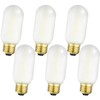Leools E26 Frosted Edison Bulb 4W Equivalent E26 LED Bulb