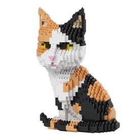 Balody Various Cat Nano Block Kits - Figure built with nano components