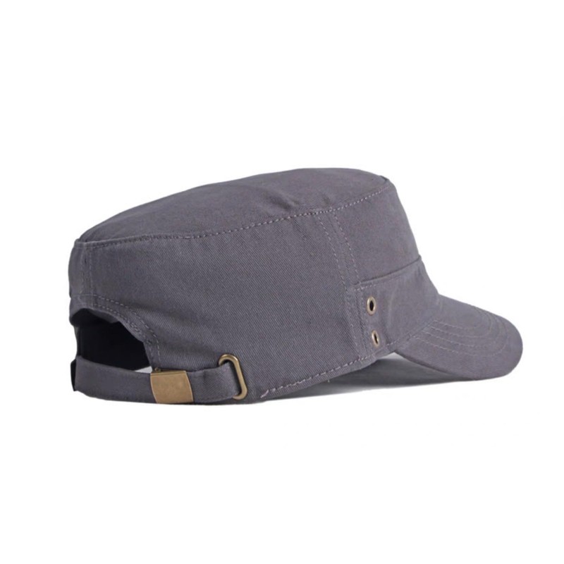 Lovechic Men's Work Cap, Solid Color, Cotton, Stylish, Spring, Summer,