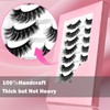 beautykaisen 3D Fluffy Strip Lashes - Ultra Soft & Natural