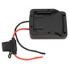 18V Lithium Battery Adapter Integrated ABS Battery Adapter Connector with