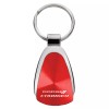 Dodge Charger Tear Drop Key Ring (Red)