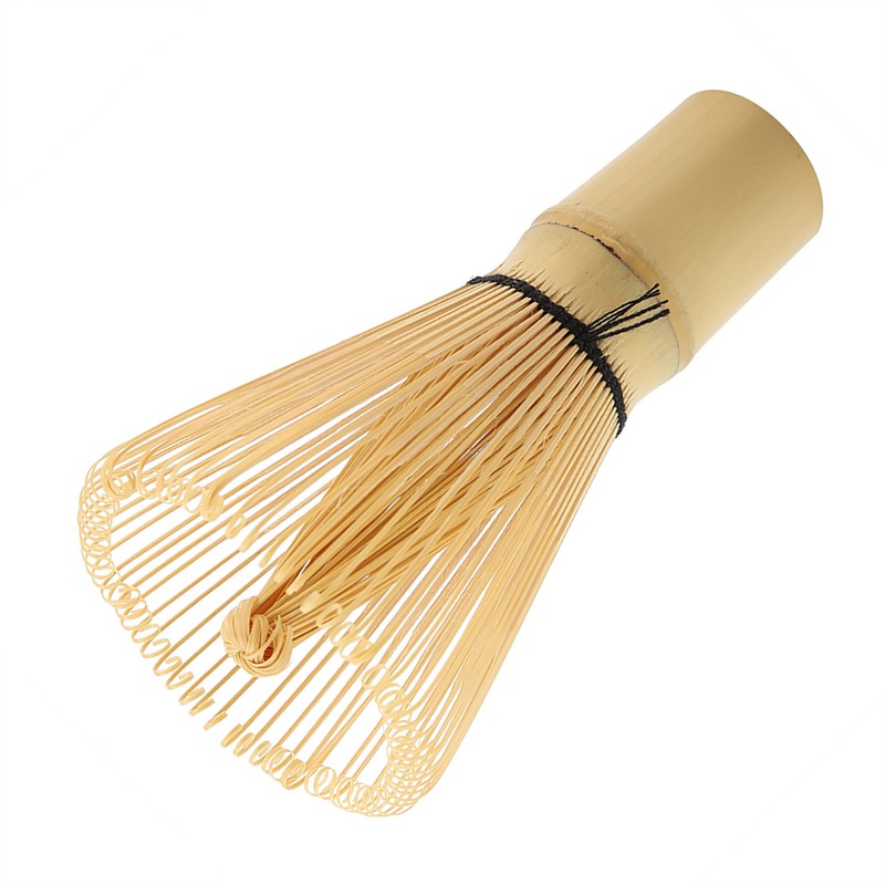 Natural Bamboo Tea Whisk Chasen Preparing Matcha Powder Brush Tool(80