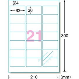 A-One 79221 Protective Seal, Transparent Protective Film, 2.5 x 1.4 inches (63 x 36 mm)