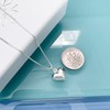 Small and Dainty Sterling Silver Heart Necklace for Women, Girlfriend
