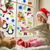 Pegatinas De Gel Navideñas Para Decoracion De Ventanas 3 Pzs