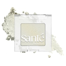 Aura Shades Eyeshadow 03 Solaris - Shimmering Eyeshadow with Organic Jojoba Oil - Nude Gold with Duochrome Shimmer Effect - Vegan, Alcohol and Perfume Free