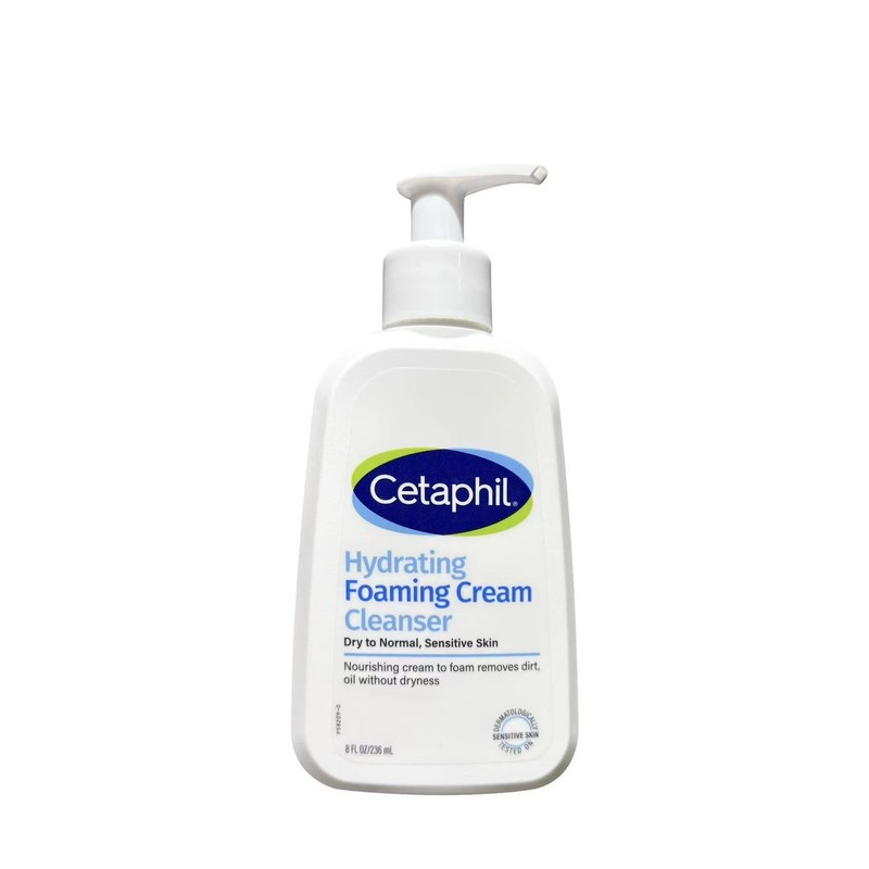 Cetaphil Hydrating Foaming Cream Cleanser 473ml | Deep Cleansing, No