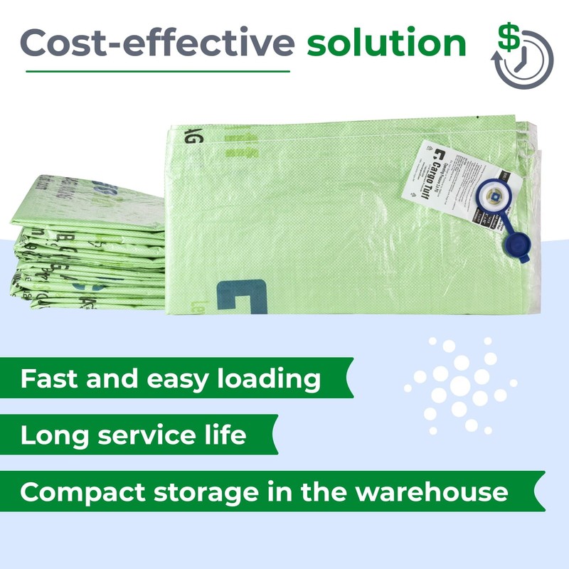 IDL Packaging 48" x 48" Dunnage Airbags, Woven Polypropylene, Level