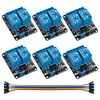 Hosyond 6Pack 2 Channel DC 5V Relay Module with Optocoupler