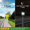 Aolyty Solar Strobe Warning Light 360 Degree Super Bright IP54